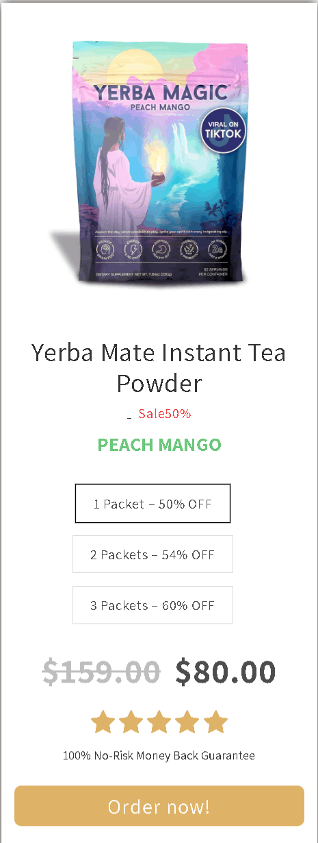 Yerba Mate prices